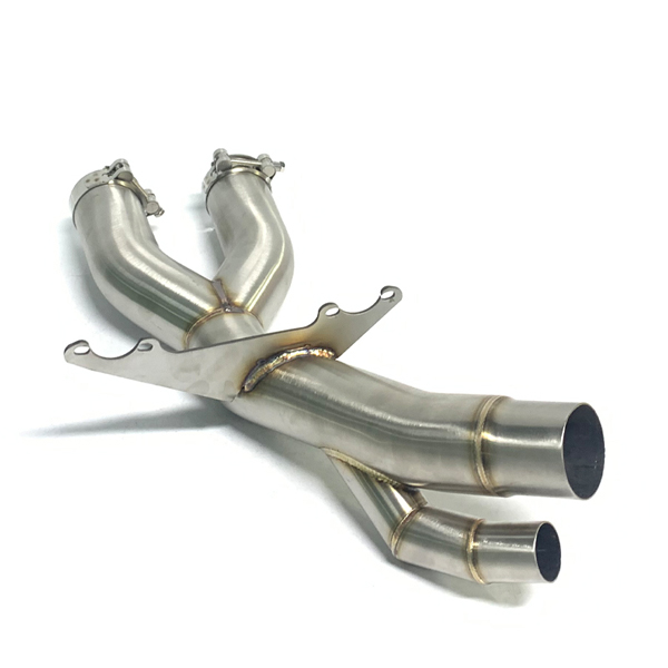 2017-2018 BMW S1000RR Motorcycle Exhaust Decat Pipe Steel S1000RR Exhaust Middle Pipe